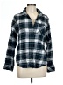 Pendleton 100% Cotton Plaid Green Long Sleeve Button-Down Shirt Size L - photo 1