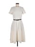 Tommy Hilfiger Solid Ivory Casual Dress Size 6 - photo 1