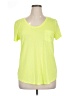Stylus Yellow Short Sleeve Top Size XL - photo 1