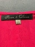 Rose + Olive 100% Polyester Pink Sleeveless Blouse Size L - photo 7