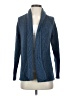 L.L.Bean 100% Cotton Solid Blue Cardigan Size S - photo 1