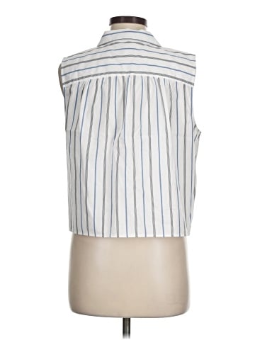 Banana Republic Factory Store Sleeveless Button-Down Shirt (view 2)