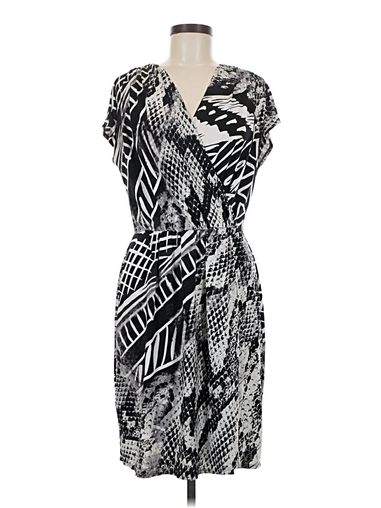 Pre-owned Chico's Casual Dress In Black