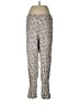 Mirrors Floral Gray Casual Pants Size M - photo 2