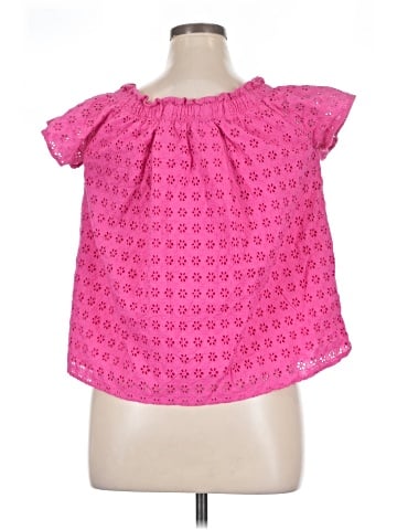 Polo by Ralph Lauren Short Sleeve Blouse (view 2)