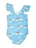 Assorted Brands Print Blue One Piece Swimsuit Size 9 - 10 - photo 2