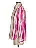 The Limited 100% Polyester Stripes Pink Long Sleeve Blouse Size S - photo 5