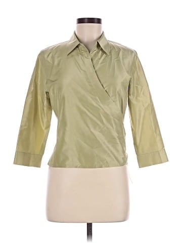 Carlisle 3/4 Sleeve Silk Top (view 1)