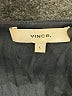 Vince. 100% Polyester Gray Long Sleeve Blouse Size L - photo 7