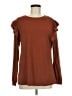 Unbranded Brown Long Sleeve Top Size M - photo 1