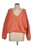 Pol Orange Pullover Sweater Size L - photo 1