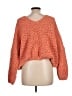 Pol Orange Pullover Sweater Size L - photo 2