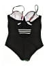 Unbranded Tropical Black One Piece Swimsuit Size XL - photo 2