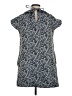 Ann Mashburn 100% Polyester Tweed Blue Casual Dress Size XS - photo 2