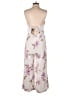 Bardot 100% Polyester Floral Ivory Jumpsuit Size 10 - photo 2
