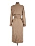 Pull&Bear 100% Lyocell Tan Trenchcoat Size M - photo 2
