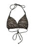 H&M Print Brown Swimsuit Top Size 8 - photo 1