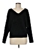 White House Black Market Solid Black Pullover Sweater Size M - photo 1