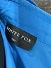White Fox 100% Cotton Blue Long Sleeve Blouse Size S - photo 7
