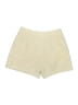 Theory 100% Cotton Chevron-herringbone Ivory Shorts Size 4 - photo 2