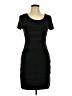 Bisou Bisou Solid Black Cocktail Dress Size 10 - photo 1