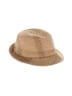 Milani 100% Paper Tweed Brown Tan Fedora One size - photo 1