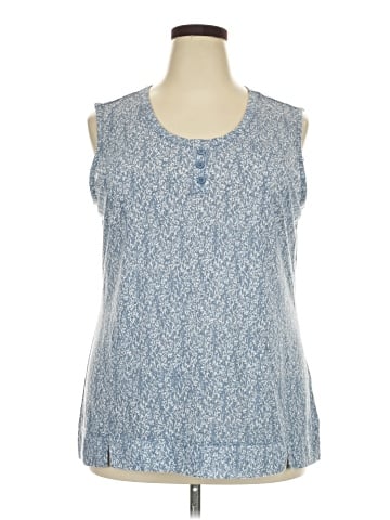 Liz Claiborne Sleeveless Blouse (view 1)