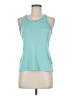 Brooks 100% Polyester Teal Active Tank Size M - photo 1