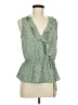 Weston 100% Polyester Green Sleeveless Blouse Size M - photo 1