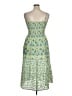 Solid & Striped Paisley Green Cocktail Dress Size XL - photo 2