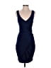 Akiko Solid Blue Cocktail Dress Size XS - photo 1