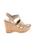 Born 100% Leather Tan Wedges Size 8 - photo 1