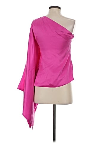 Robert Rodriguez 3/4 Sleeve Silk Top (view 2)