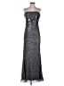 Rene Ruiz 100% Polyester Gray Cocktail Dress Size 8 - photo 1