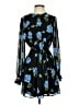 Free People 100% Polyester Blue Cocktail Dress Size S - photo 1