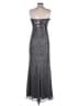 Rene Ruiz 100% Polyester Gray Cocktail Dress Size 8 - photo 2