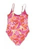 Old Navy Print Pink One Piece Swimsuit Size L - photo 2
