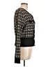 Shein 100% Polyester Tweed Black Cardigan Size L - photo 4