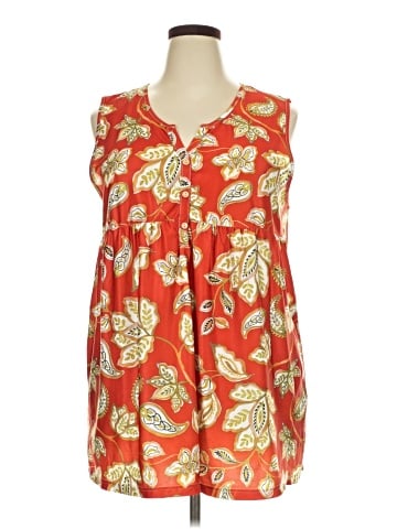 Love U Dear Sleeveless Blouse (view 1)
