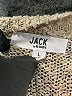Jack by BB Dakota Metallic Tan Pullover Sweater Size L - photo 4