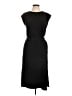 SPANX Solid Black Casual Dress Size L - photo 1