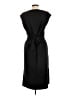 SPANX Solid Black Casual Dress Size L - photo 2