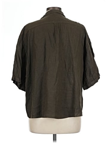 Velvet by Graham & Spencer 3/4 Sleeve Button-Down Shirt (view 2)
