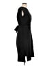 SPANX Solid Black Casual Dress Size L - photo 4