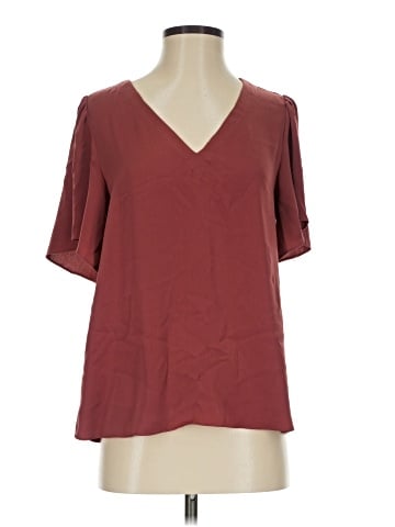 Naked Zebra Short Sleeve Blouse (view 1)