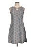 Unbranded Tweed Blue Casual Dress Size L - photo 1