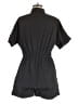 Assorted Brands Solid Black Romper Size M - photo 2