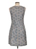 Unbranded Tweed Blue Casual Dress Size L - photo 2