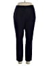 Dunnes Solid Blue Dress Pants Size 14 - photo 1