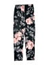 Unbranded Floral Black Casual Pants Size 140 cm / US 10 - photo 1